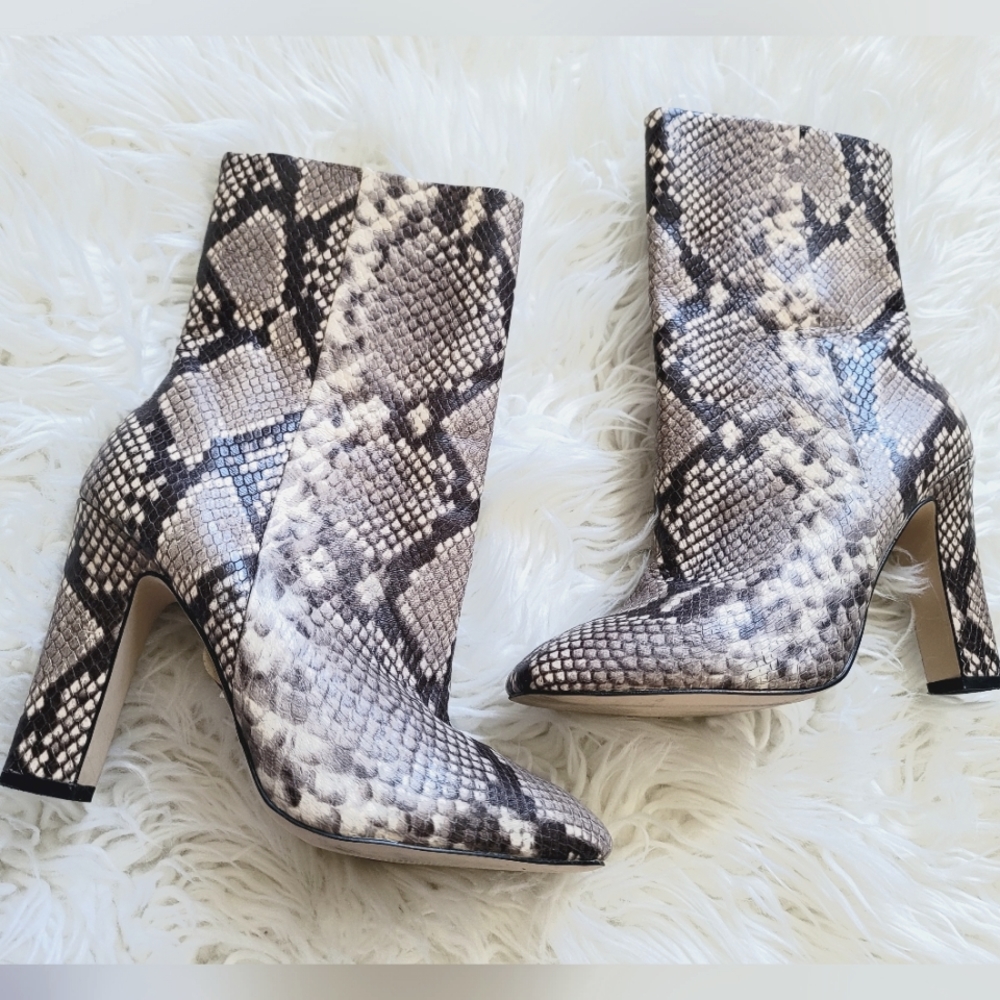 Aldo Snake print boot